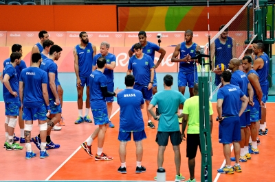 RIO DE JANEIRO (RJ) - 04.08.2016 - TREINO DA SELEÇÃO MASCULINA - JOGOS OLÍMPICOS 2016