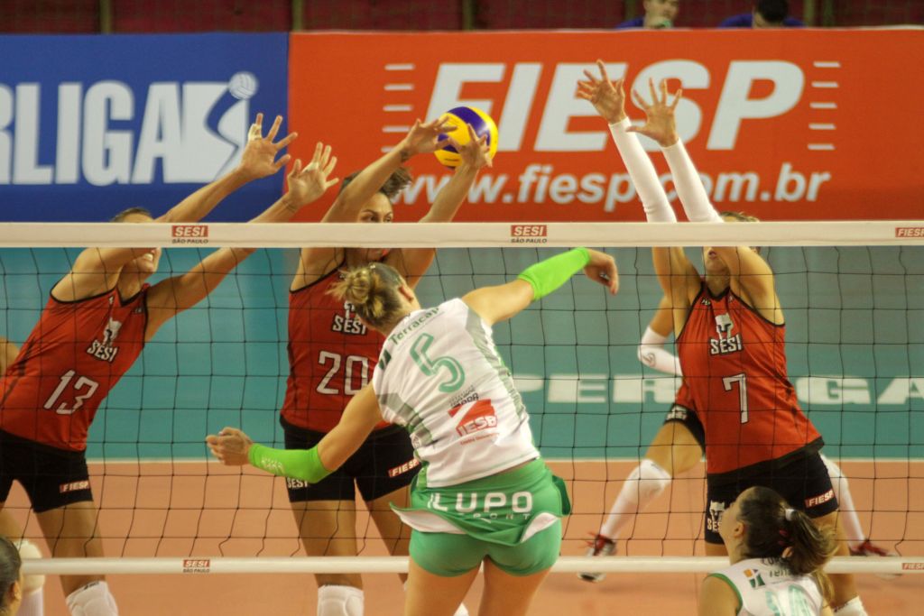 São Paulo (SP) - 20/02/15 - Sesi-SP x Brasília Vôlei