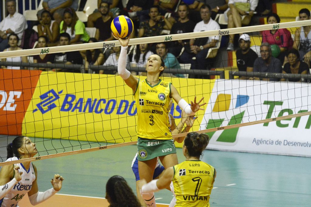 Rio de Janeiro (RJ) - 01/12/15 - Rexona/Ades x Brasília Vôlei