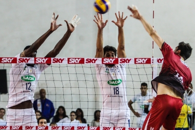 Juiz de Fora (MG) - 05.11.2016 - Superliga masculina - JF Vôlei x Sada Cruzeiro