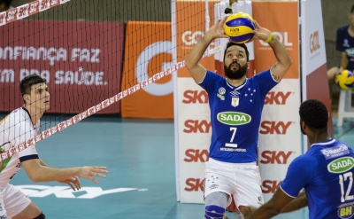 Contagem (MG) - Superliga masculina 16/17 - Sada Cruzeiro x Minas Tênis Clube