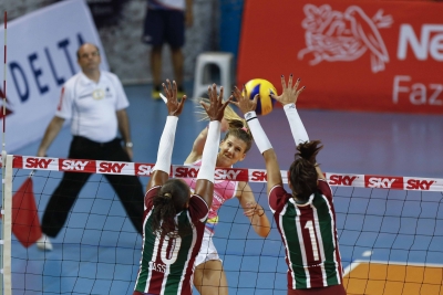 Osasco (SP) - 16.03.2017 - Superliga feminina - Vôlei Nestlé x Fluminense