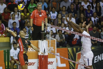 Campinas (SP) - 13.04.2017 - Superliga masculina - Vôlei Brasil Kirin x Sada Cruzeiro