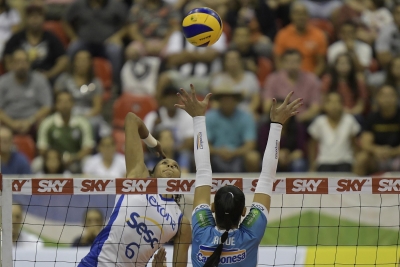 Rio de Janeiro (RJ) - 14.04.2017 - Superliga feminina - Rexona-Sesc x Camponesa/Minas