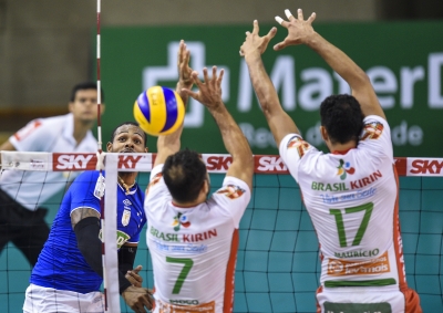 Contagem (MG) - 22.04.2017 - Superliga masculina - Sada Cruzeiro x Vôlei Brasil Kirin