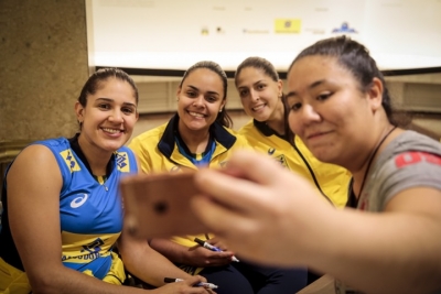 São Paulo (SP) - 28.06.2017 - Seleção feminina - Sessão de autógrafos - CCBB - SP