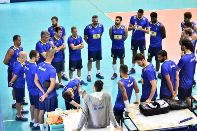 Campinas (SP) - Treino da seleção brasileira masculina 