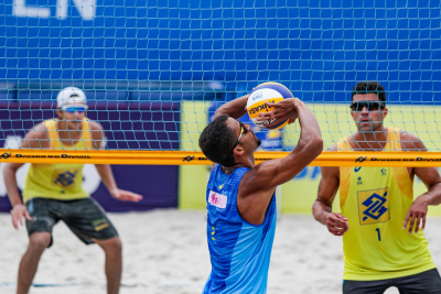 Saquarema (RJ) - 24.10.2020 -Circuito Brasileiro Open de Vôlei de Praia - Torneio Masculino