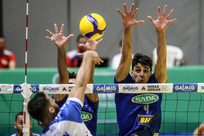 Belo Horizonte (MG) - 24.10.2020 - Troféu Super Vôlei Banco do Brasil Masculino - EMS Taubaté Funvic x Sada Cruzeiro 