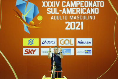 Brasília (DF) - 01.09.2021 - Sul-Americano masculino  - Argentina x Colômbia