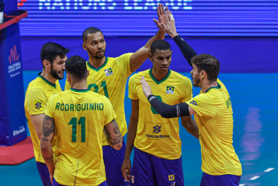 Brasília (DF) - 09.06.2022 - Liga das Nações masculina - Brasil x Eslovênia