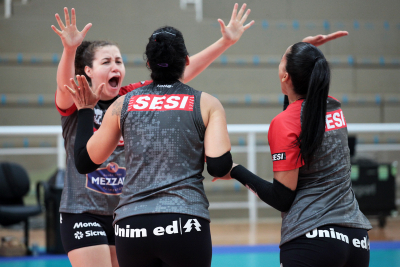 Bauru (SP) - 22.10.2022 - Supercopa Feminina - Treino Sesi Vôlei Bauru