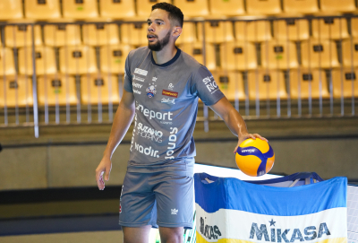 Jaraguá do Sul (SC) - 03.03.2023 - Copa Brasil Masculina - Treino Suzano Vôlei