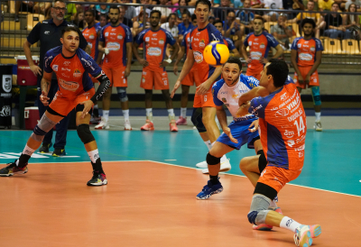 Jaraguá do Sul (SC) - 04.03.2023 - Copa Brasil Masculina - Semifinal Itambé Minas x Farma Conde Vôlei SJC