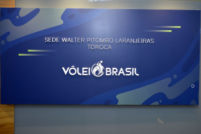 Rio de Janeiro - 04.04.2022 - Inauguração da nova sede da CBV