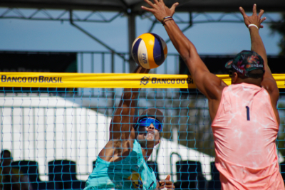 Brasília (DF) - 14.7.2023 - 6ª etapa do Circuito Brasileiro de Vôlei de Praia - Dia 3