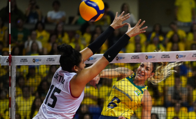 Recife (PE) 22.8.2023 - Campeonato Sul-Americano feminino - Brasil x Peru