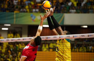 Recife (PE) 26.8.2023 - Campeonato Sul-Americano masculino - Brasil x Peru