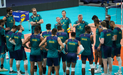 RIO DE JANEIRO (RJ) - 28.09.2023 - Treino da seleção masculina