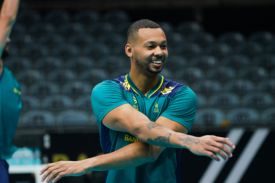 RIO DE JANEIRO (RJ) - 29.09.2023 - Treino da seleção masculina