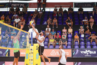 João Pessoa (PB) - 16.11.2023 - 9ª etapa do Circuito Brasileiro de Vôlei de Praia - Dia 2