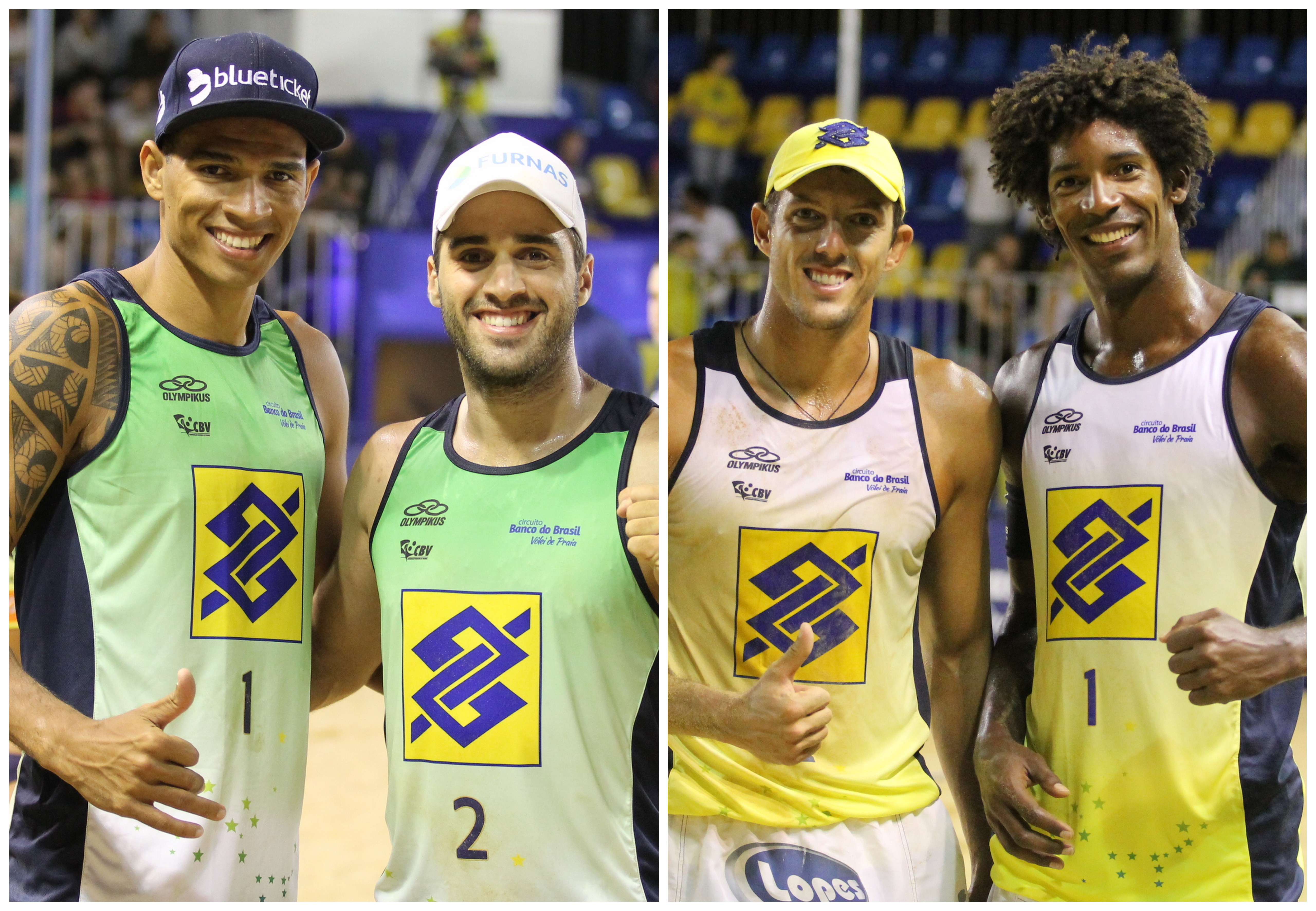 CIRCUITO BANCO DO BRASIL: Luciano/Bruno e Oscar/Thiago fazem final inédita em São José (SC)