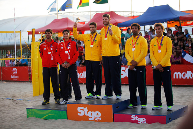 JOGOS SUL-AMERICANOS 2014: Alison/Bruno Schmidt e Talita/Taiana conquistam o ouro