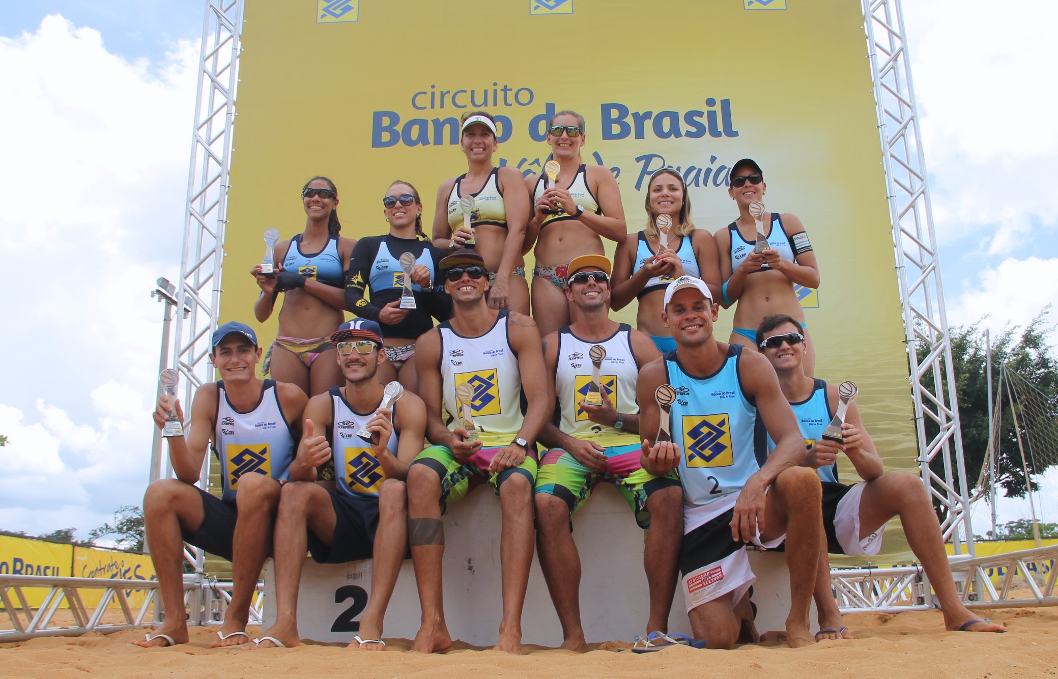 CIRCUITO BANCO DO BRASIL NACIONAL: Títulos para Érica Freitas/Luiza Amélia e Léo Gomes/Bernart em Brasília (DF)