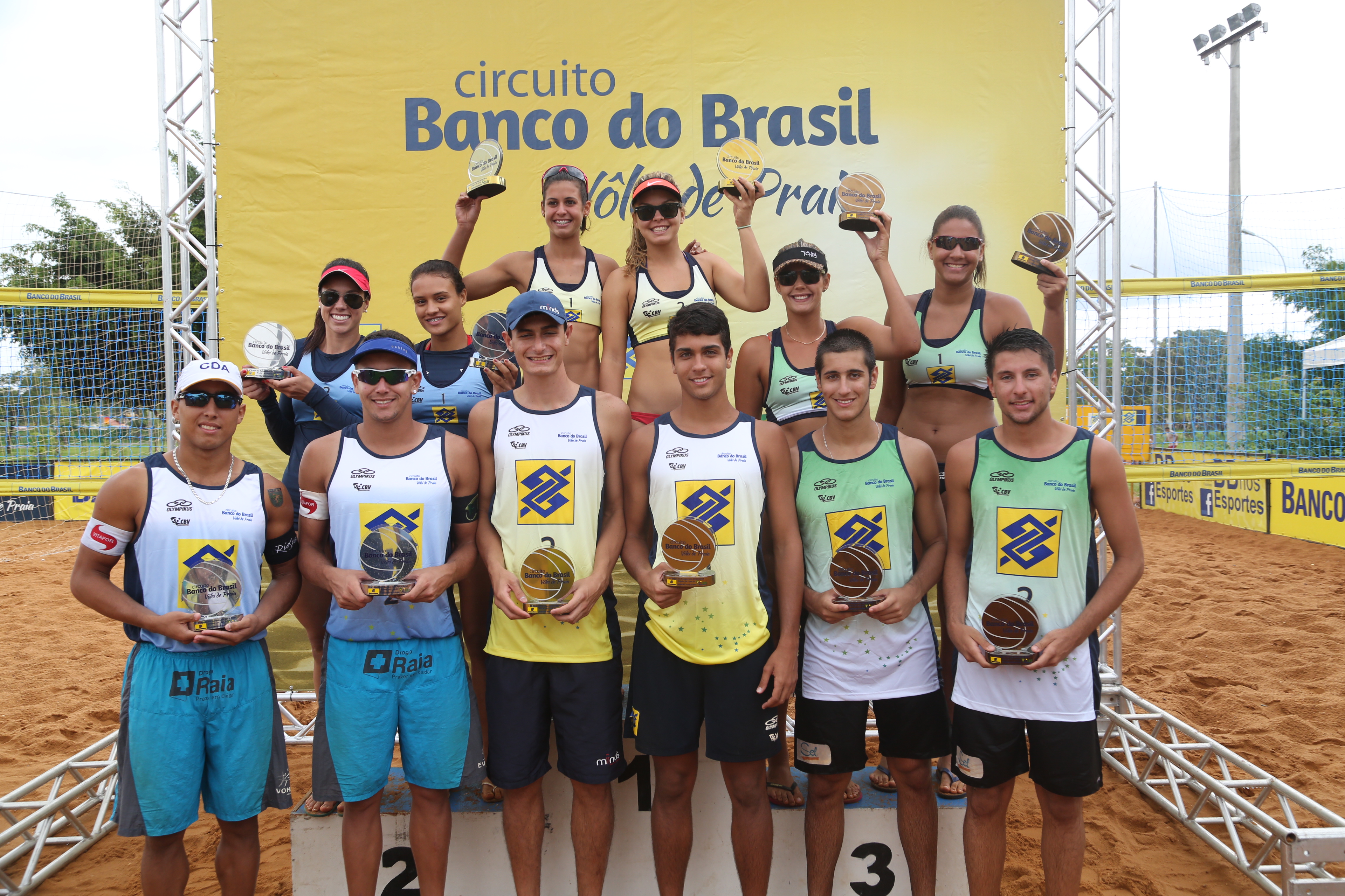 CIRCUITO BB SUB-23: Andressa/Paula Hoffmann e André/Vinícius campeões no DF; Sandressa/Amanda vence temporada