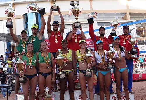 CIRCUITO SUL-AMERICANO: Brasil conquista ouro e prata em Sucre