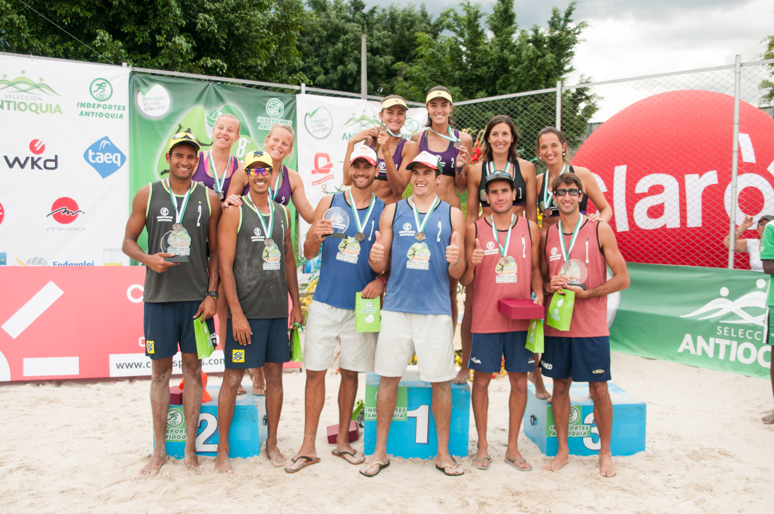 CIRCUITO SUL-AMERICANO: Brasil termina etapa de Medellín com um ouro e uma prata