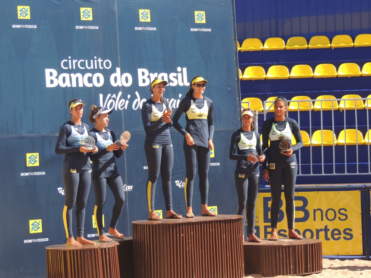 CIRCUITO BANCO DO BRASIL SUB-23: Fábio/Saymon e Duda/Carol Horta são campeões na etapa de abertura