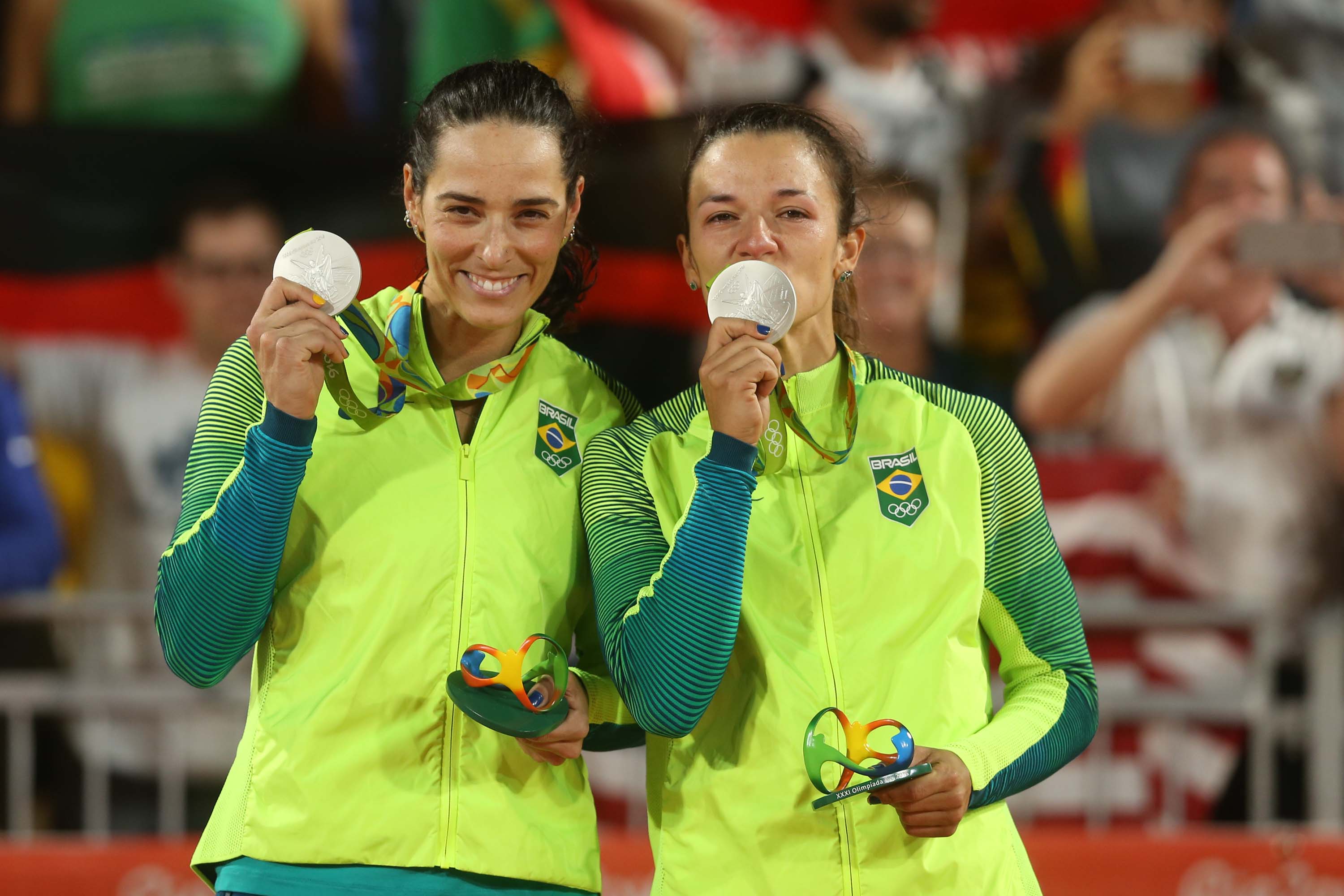 Ágatha e Bárbara Seixas ficam com a medalha de prata 