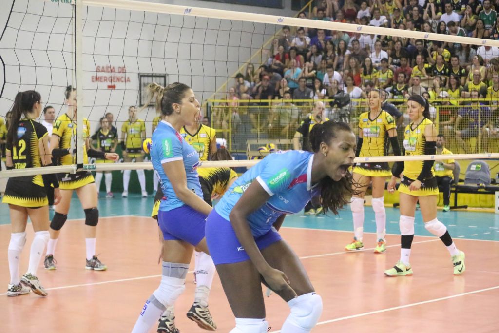 Vôlei Nestlé vence o São Cristóvão Saúde/São Caetano por 3 sets a 0