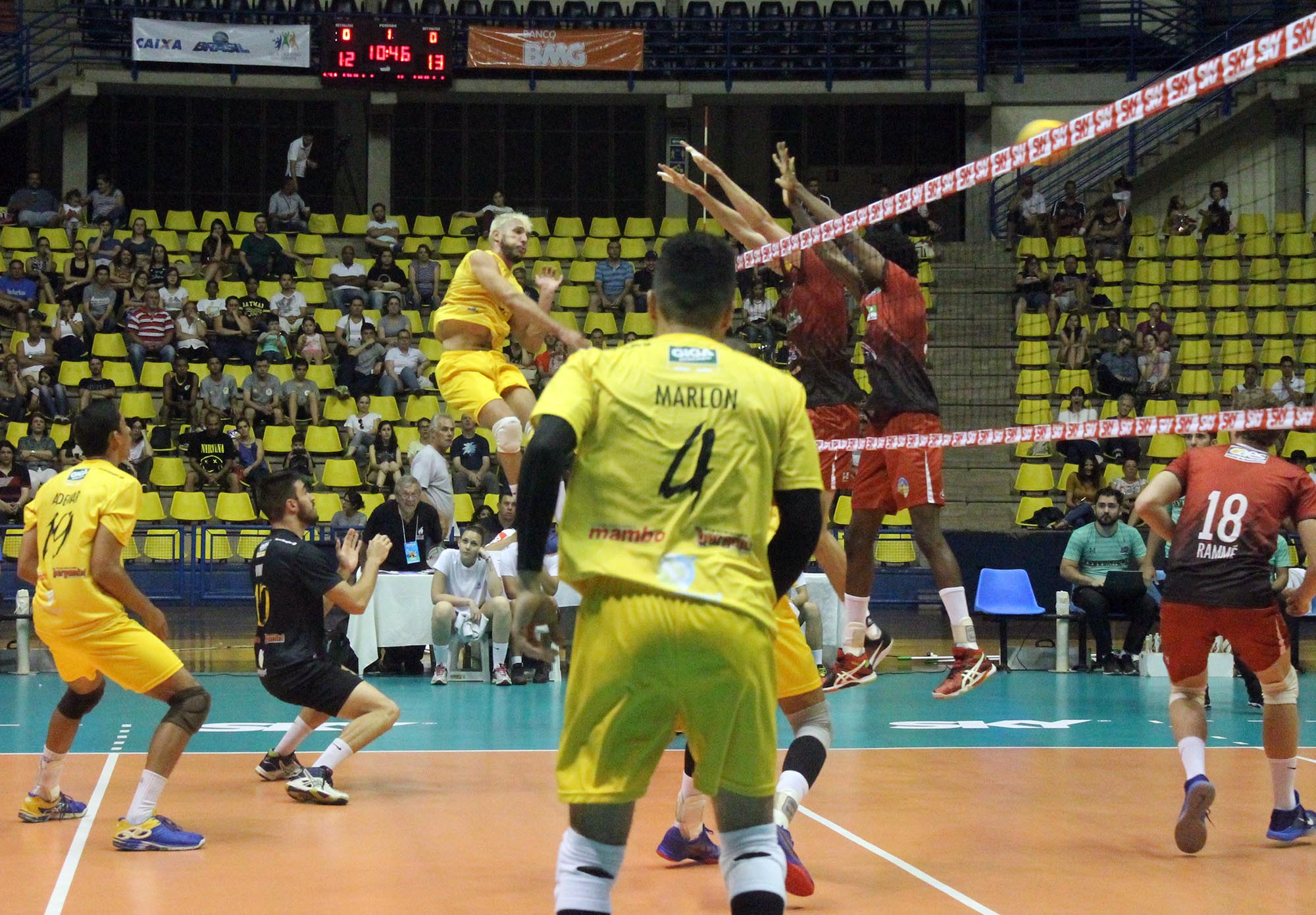 JF Vôlei joga em São Bernardo e vence no tie-break