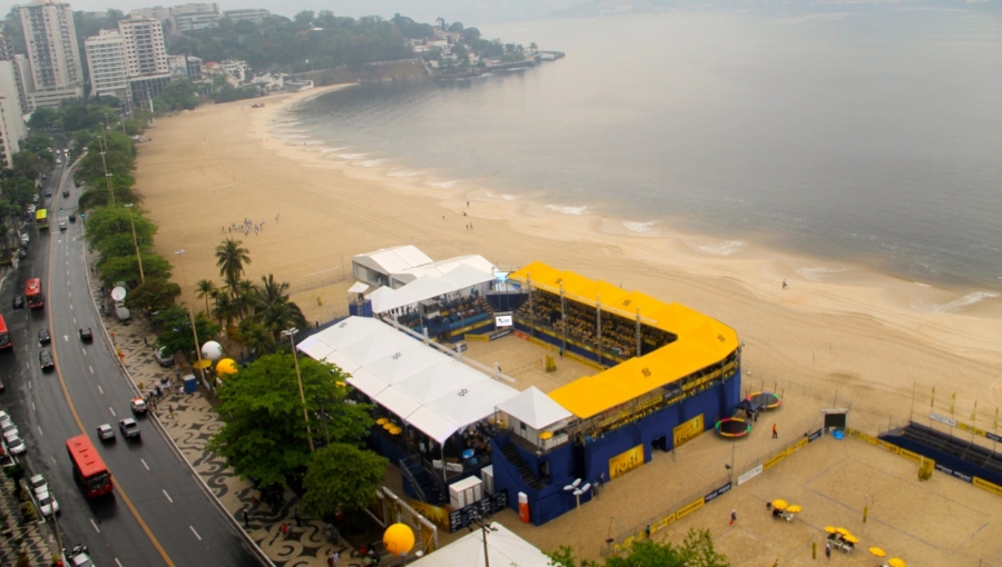  Niterói abre ano olímpico e recebe estrelas do vôlei de praia em Icaraí 