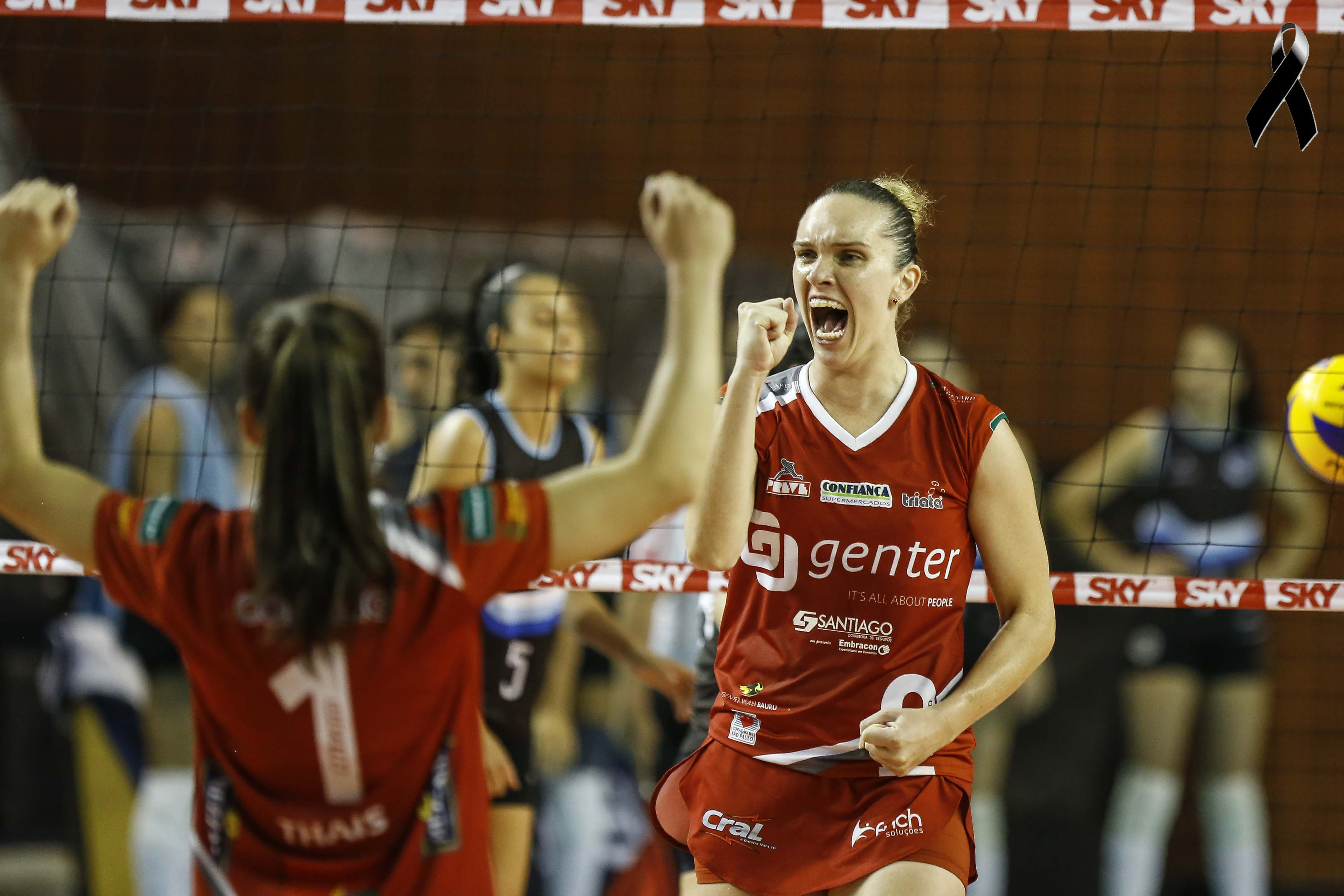 No quinto set, Genter Vôlei Bauru leva a melhor sobre o Pinheiros 