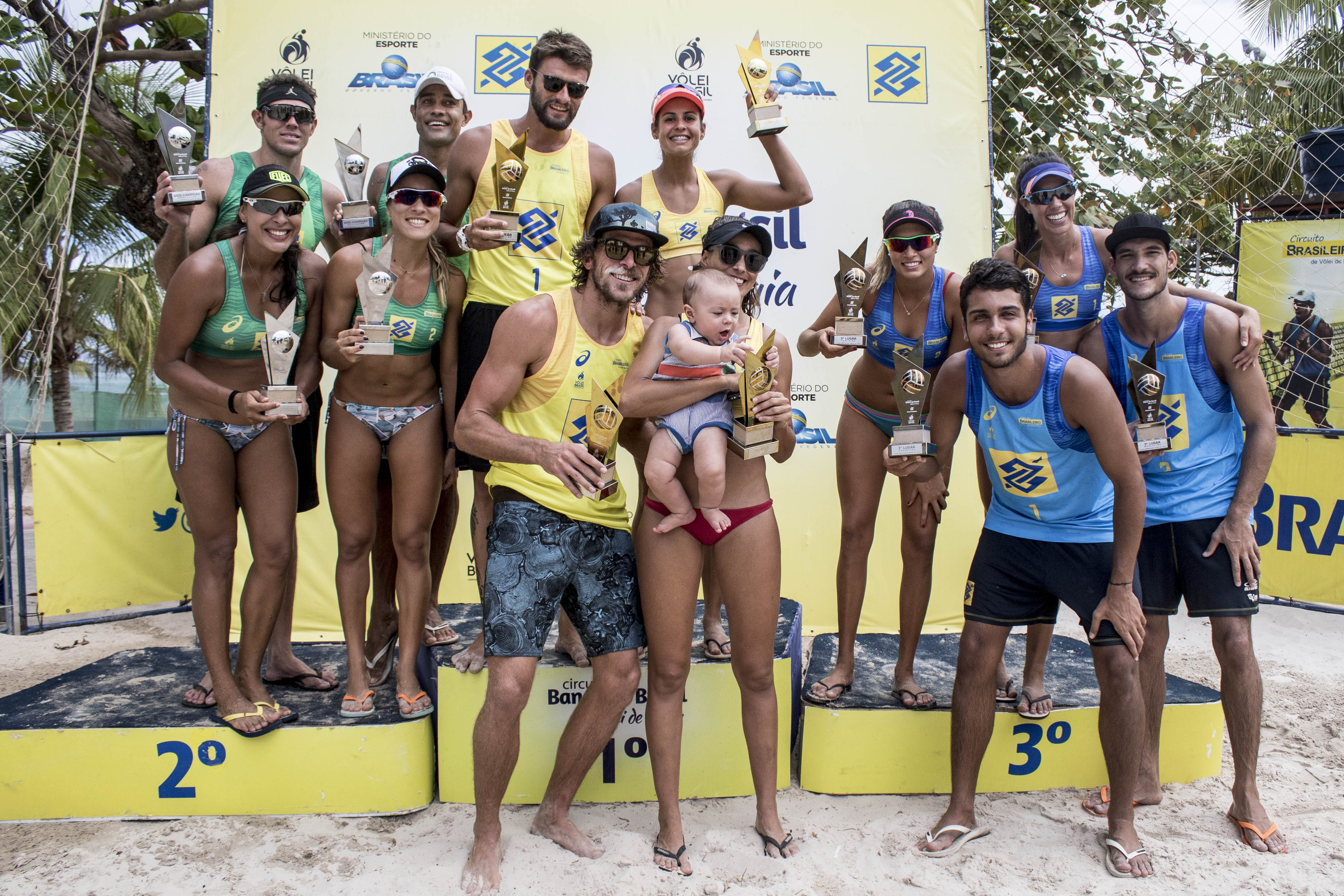 Andressa/Maria Clara e Jeremy/Márcio Gaudie ficam com o título em Maceió (AL)