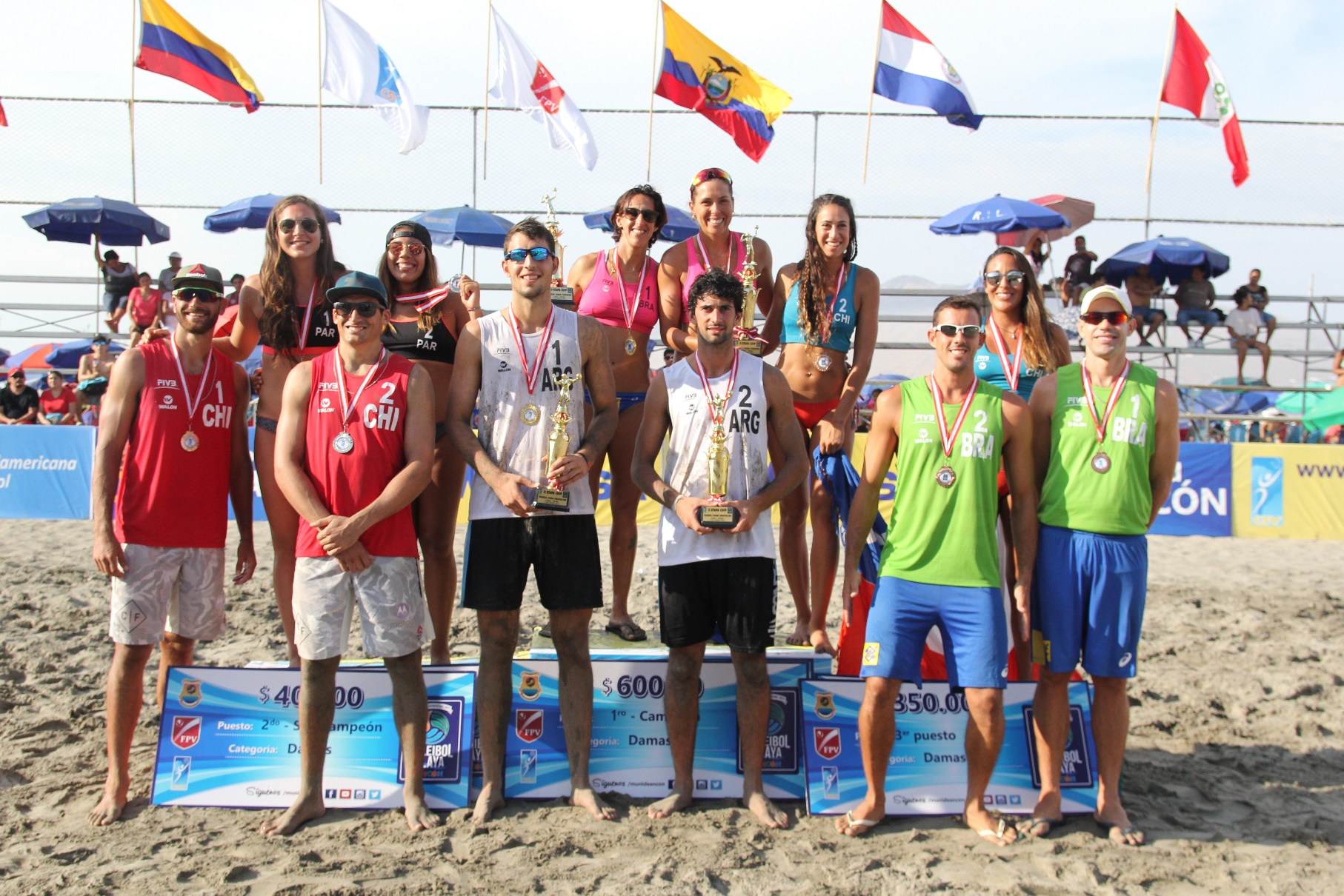 Brasil conquista ouro e bronze em etapa disputada no Peru