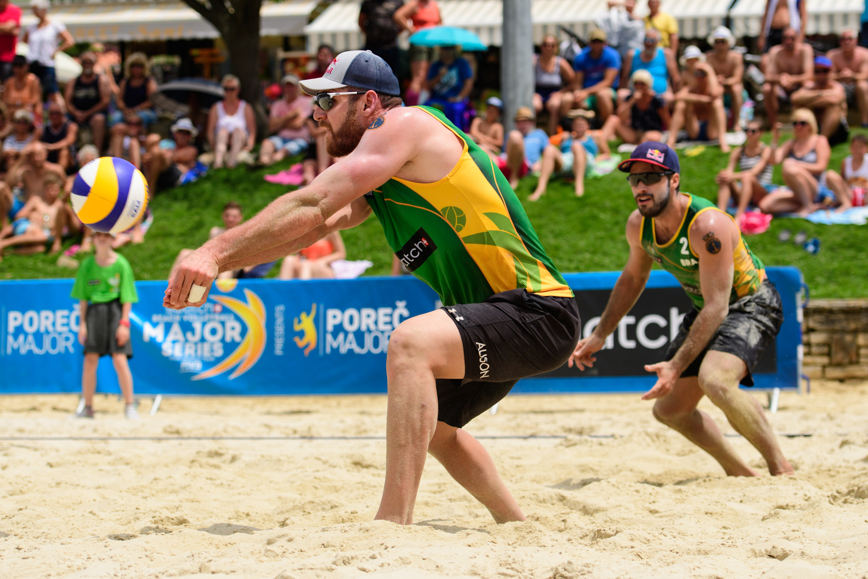 Brasil conquista vitórias no masculino em dia adiamentos por tempestade em Porec