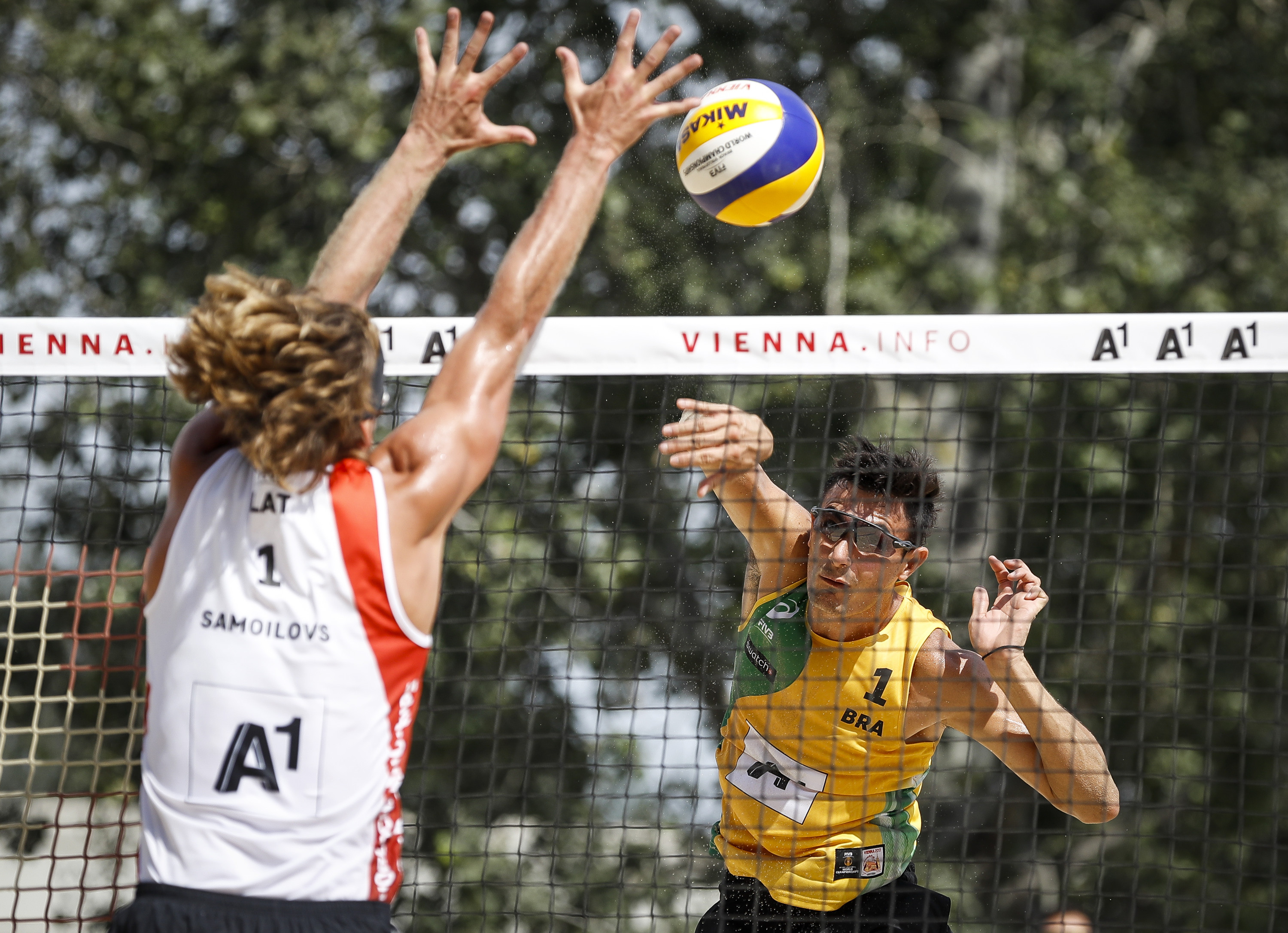 Evandro/André representam o Brasil nas quartas de final