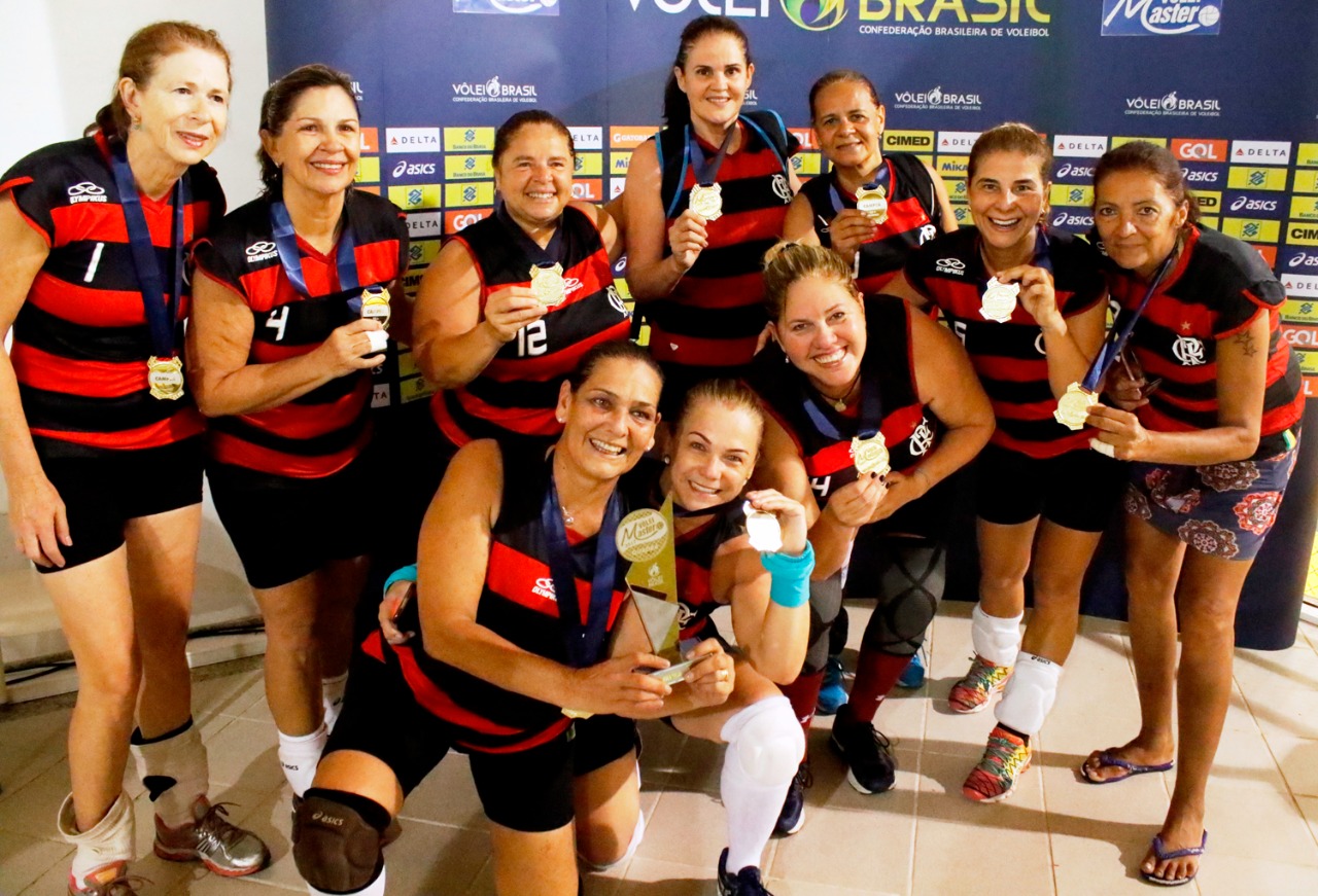 Flamengo fica com o título na 55+ feminina