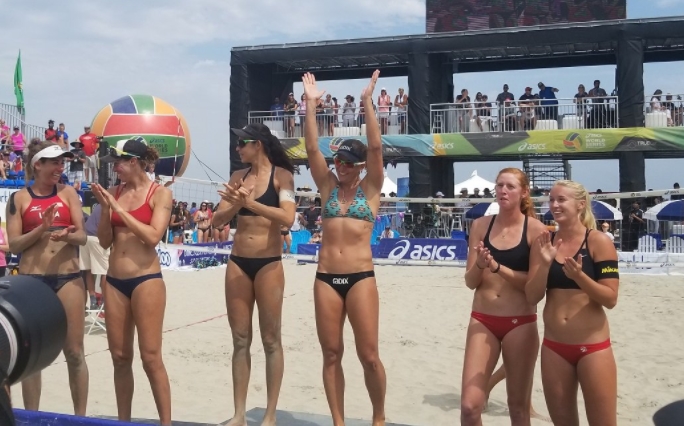 Larissa e Talita conquistam título da Long Beach Presidents Cup