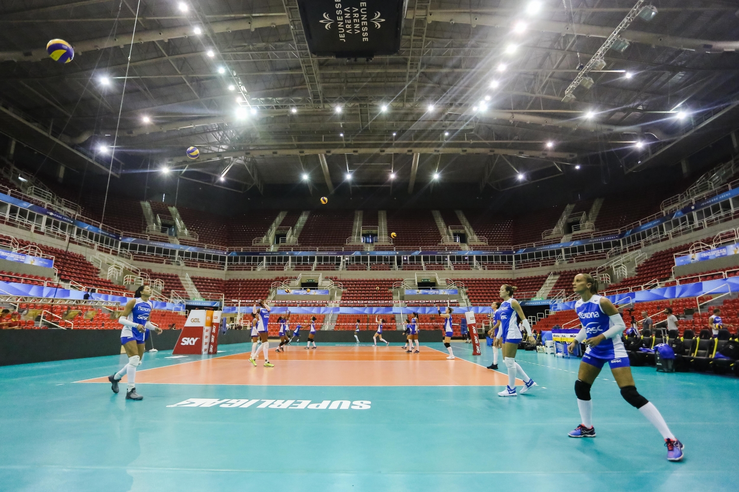 Rexona-Sesc e Vôlei Nestlé decidem o título neste domingo 