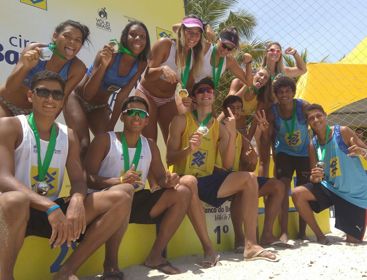 Rio de Janeiro conquista primeira etapa nos naipes masculino e feminino