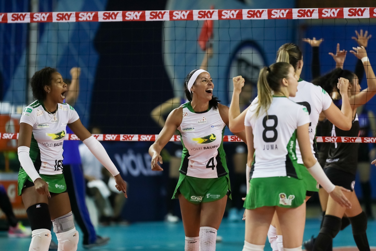 Vôlei Bauru receberá Renata Valinhos/Country neste domingo 