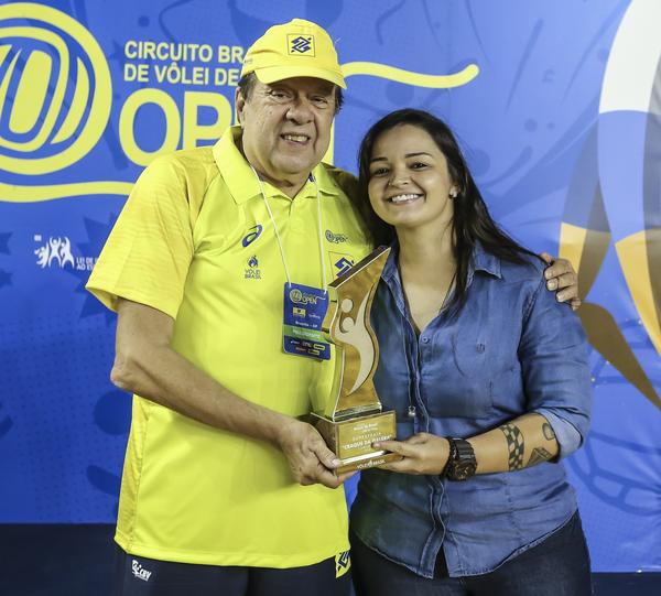 Ágatha e Bruno Schmidt são os favoritos da torcida e fã viaja 300 km por prêmio