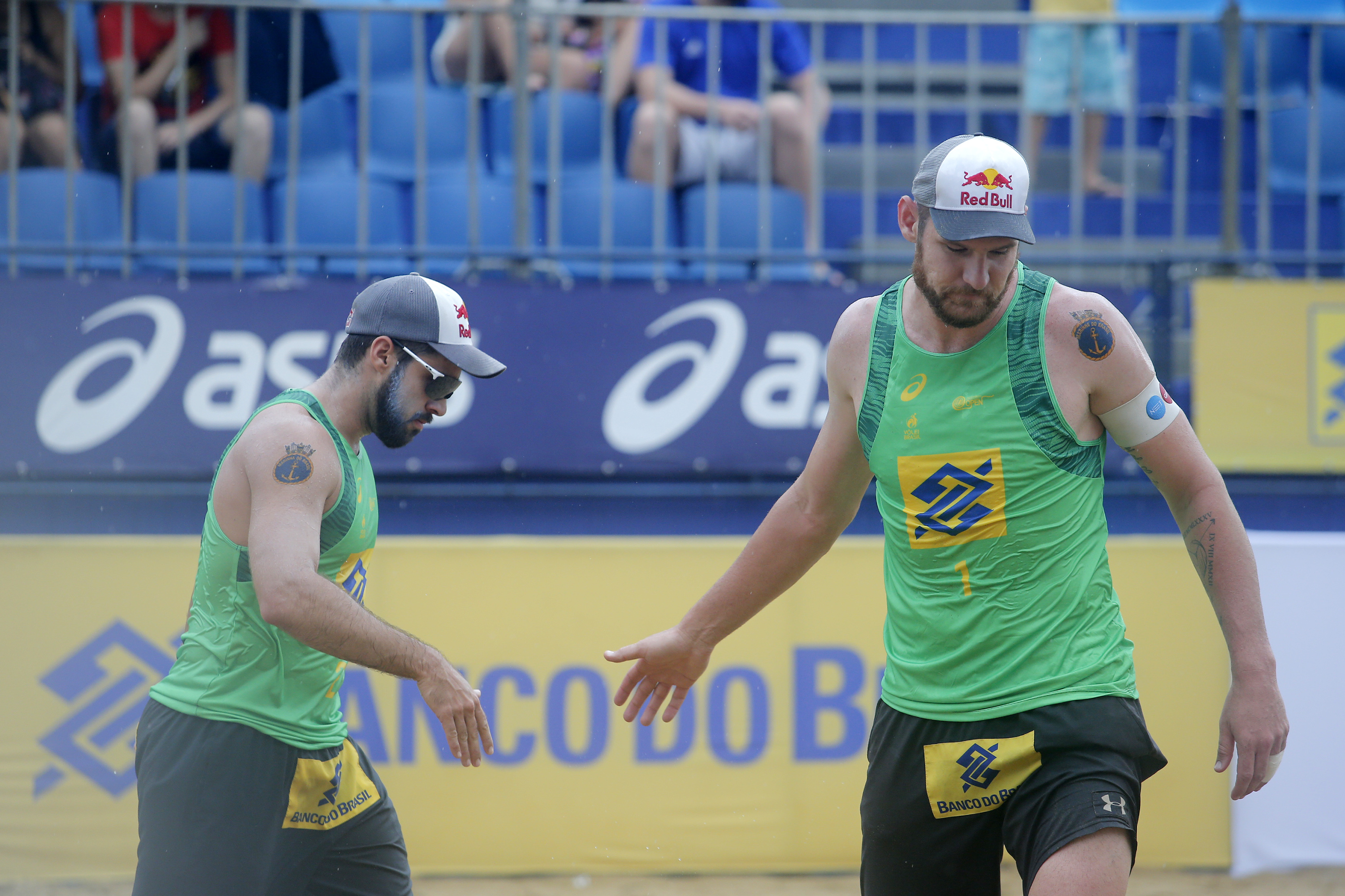 Alison/Bruno e André/Evandro fazem duelo de campeões mundiais pelo título em Fortaleza