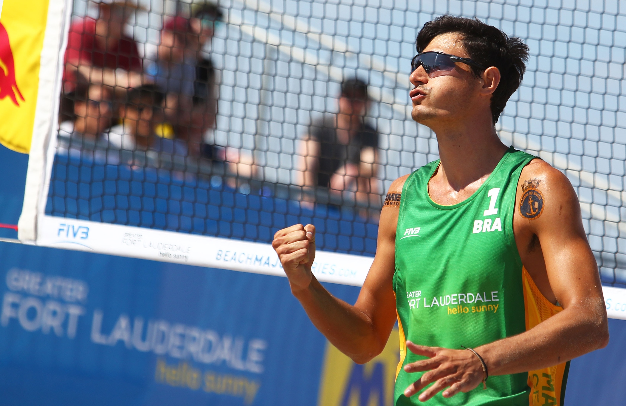 Brasil começa com três vitórias no torneio masculino em Fort Lauderdale