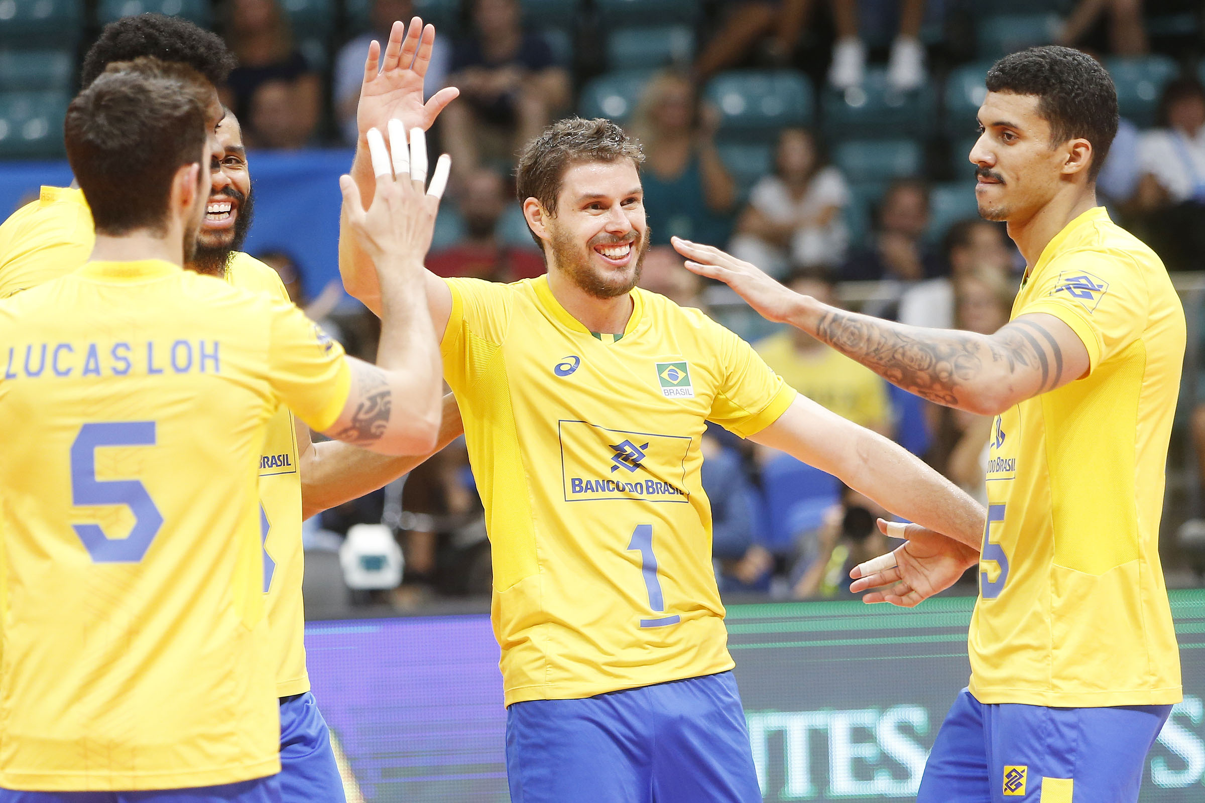 Brasil vence a Austrália na primeira partida da segunda fase